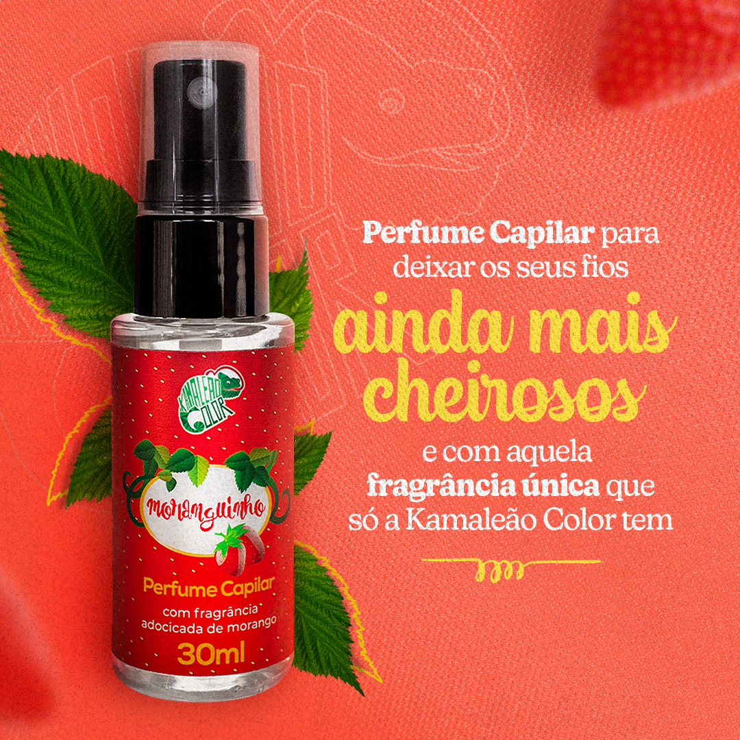 Perfume Capilar Moranguinho 30ml