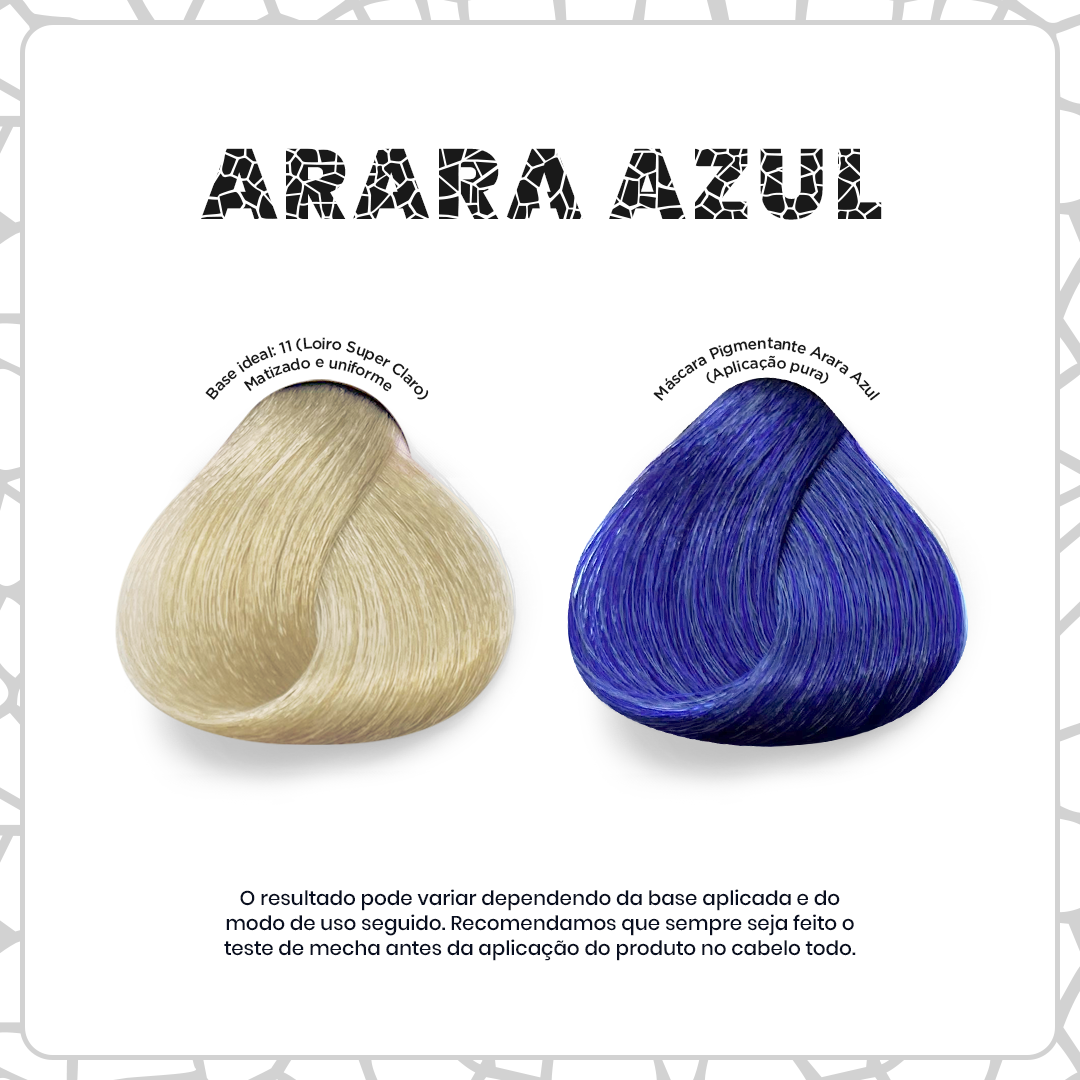 Máscara Pigmentante Arara Azul Sachê 60g