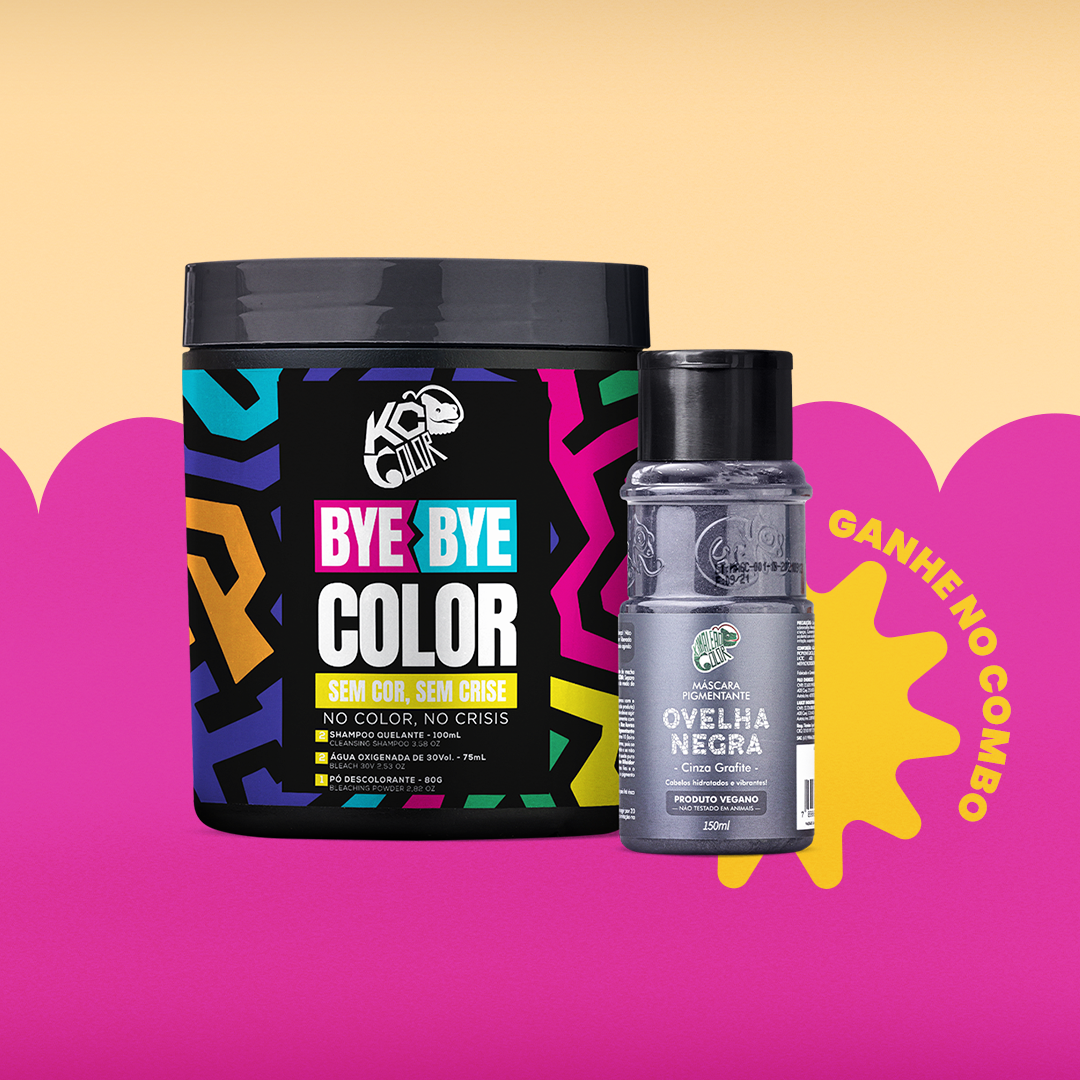 Kit - Bye Bye color + Ovelha negra 150ml