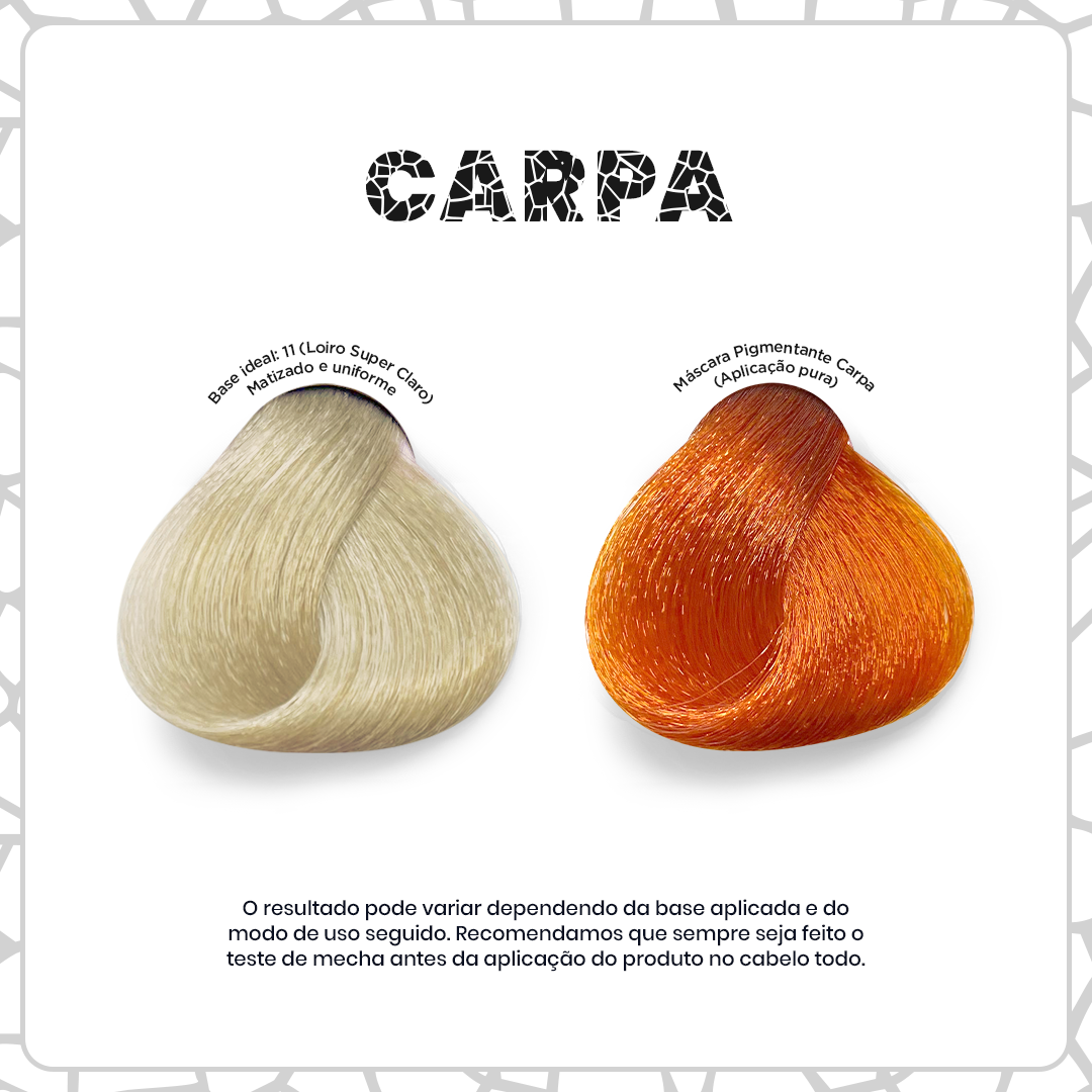 Máscara Pigmentante Carpa Sachê 60g