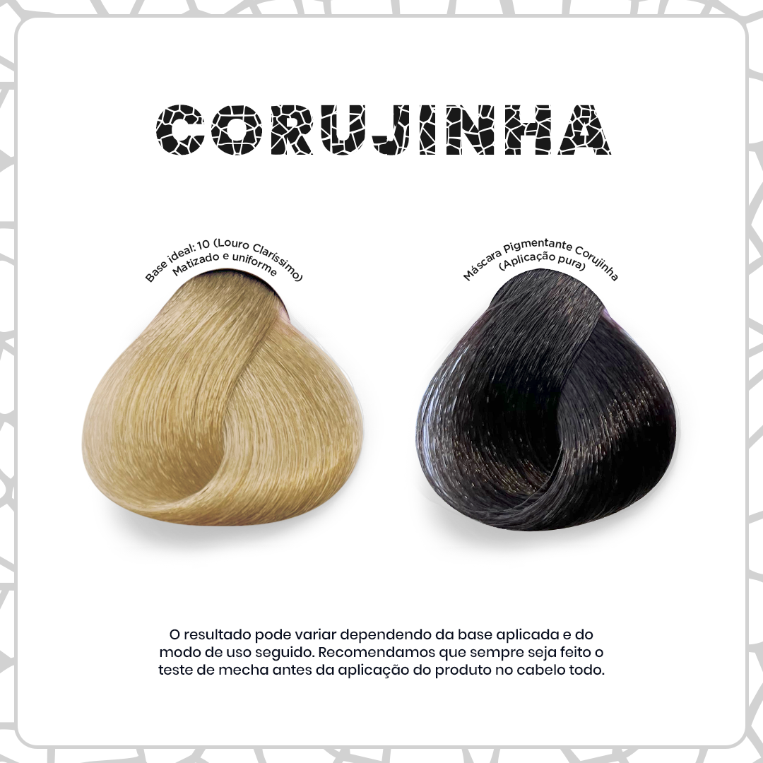 Máscara Pigmentante Corujinha Sachê 60g