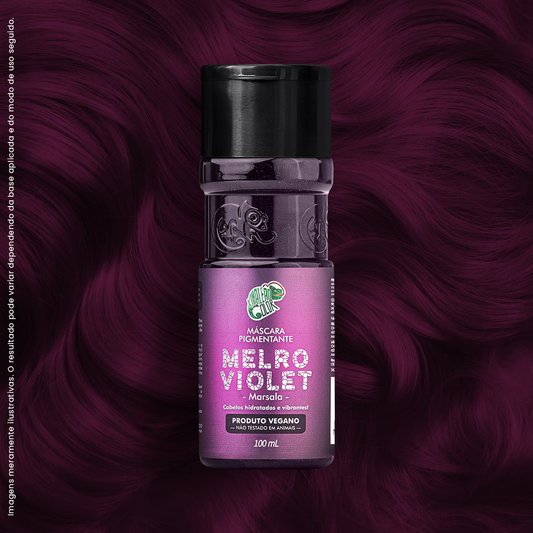 Máscara Pigmentante Melro Violet 100ml