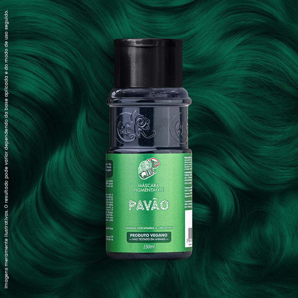 Máscara Pigmentante Pavão 150ml