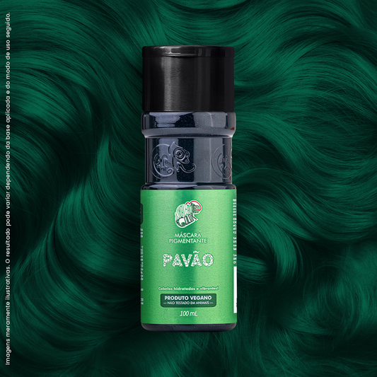 Máscara Pigmentante Pavão 100ml